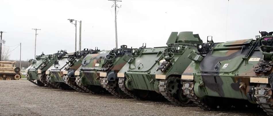 Гвардия Индианы готовит для Украины бронетранспортеры M113