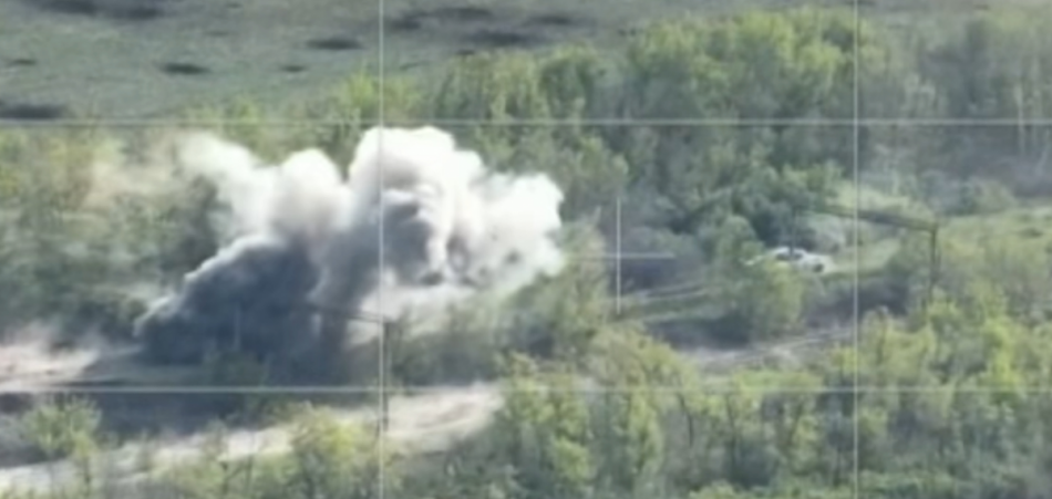 Українські десантники знищили танк окупантів у Східній операційній зоні