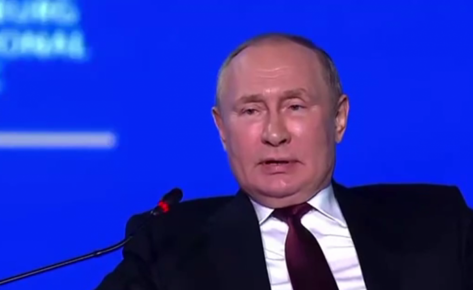 Украинская ИТ-армия сорвала выступление Путина на экономическом форуме