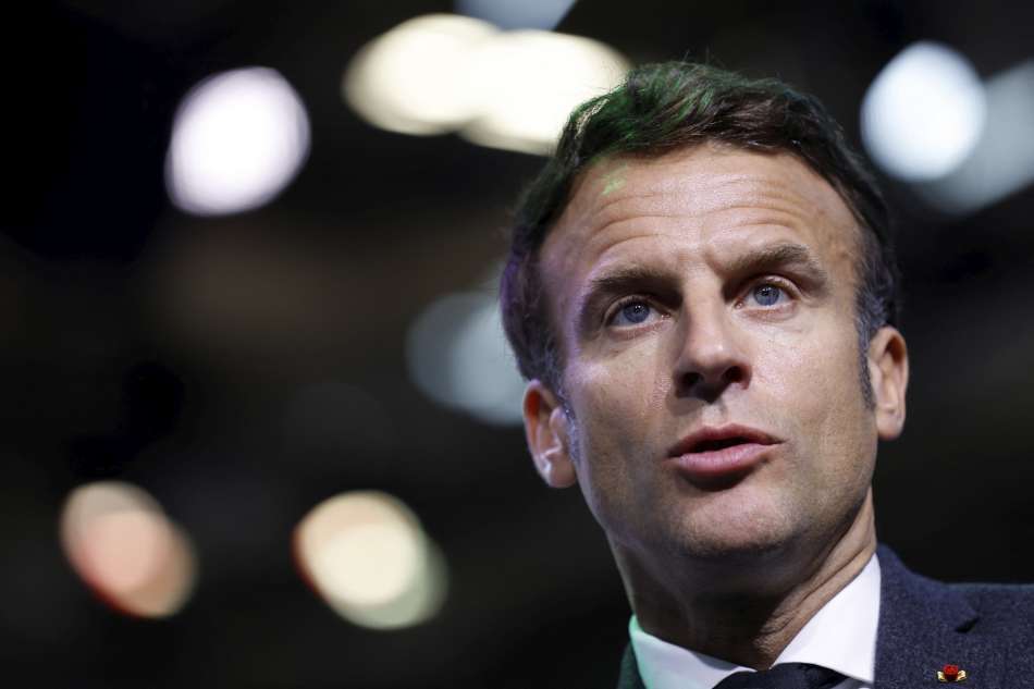 France's Macron: 'Whatever America decides,' Europe must back Ukraine
