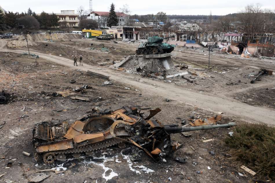 Bodies, land mines and destruction: A Ukrainian region digs out after the Russian occupation